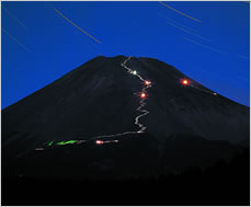 富士山と自然